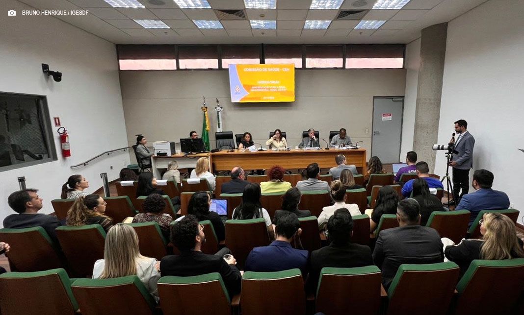 IGESDF apresenta avanços, investimentos e transparência em audiência na CLDF