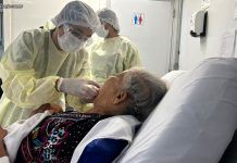 Equipe de odontologia realiza ação de saúde bucal com pacientes internados na UPA do Recanto das Emas