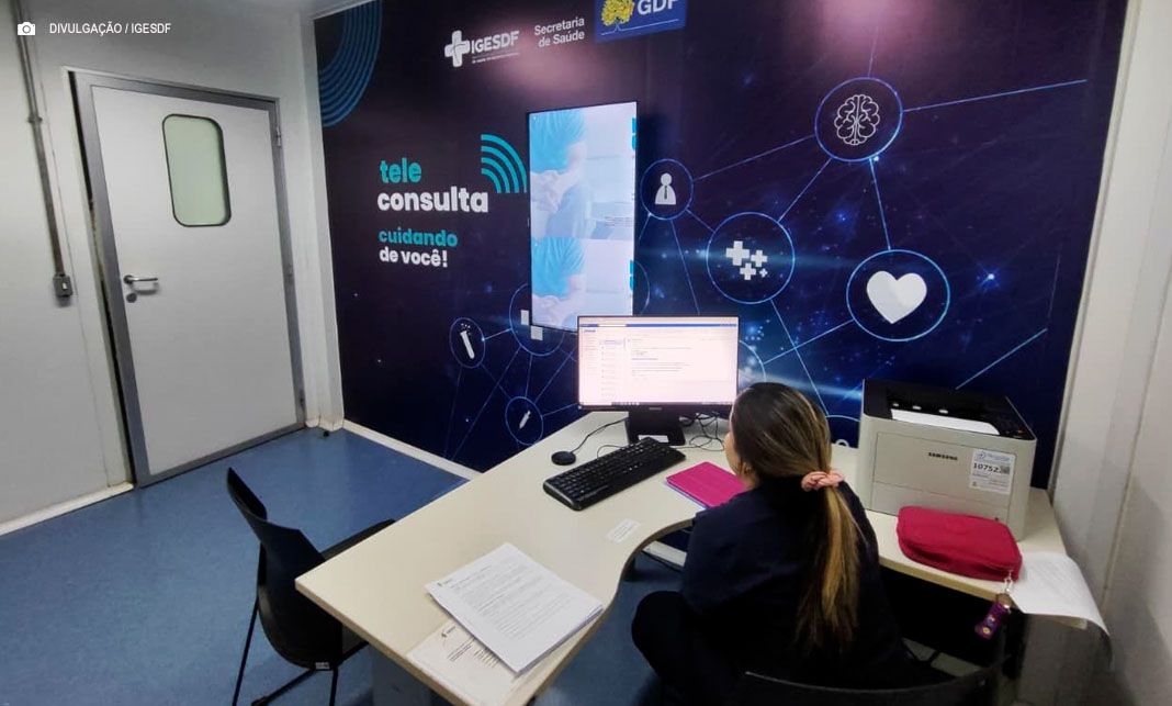 Teleconsulta do IGESDF chega à UPA de São Sebastião e acelera 8,8 mil atendimentos