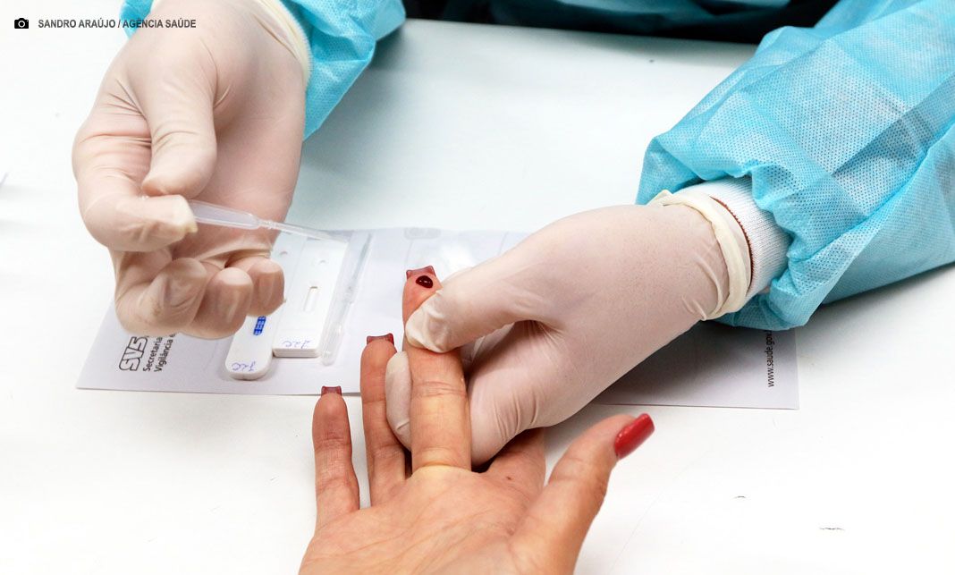 SES-DF promove ação de testagem rápida para HIV no Setor Comercial Sul