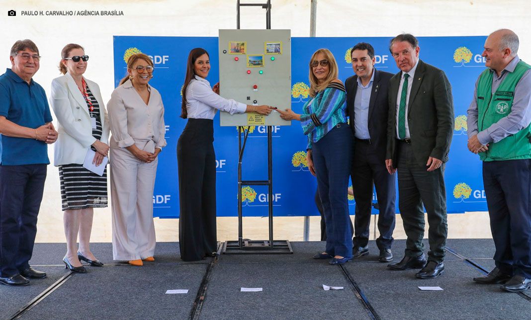 GDF inaugura usina fotovoltaica no Hospital da Criança de Brasília