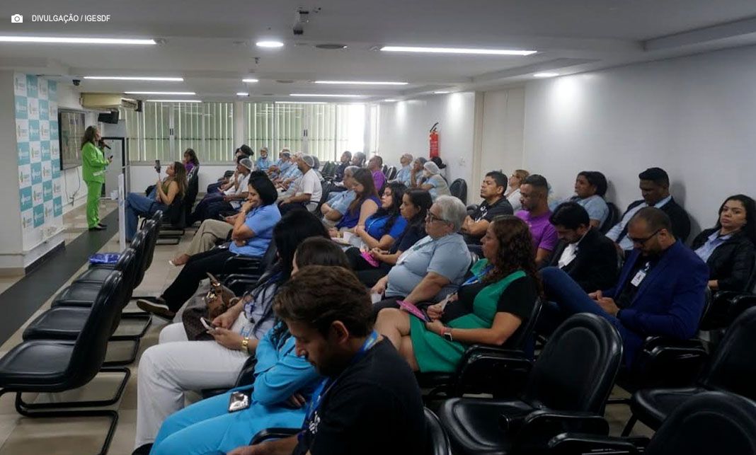 IGESDF e Estácio realizam palestra para ampliar combate à violência de gênero