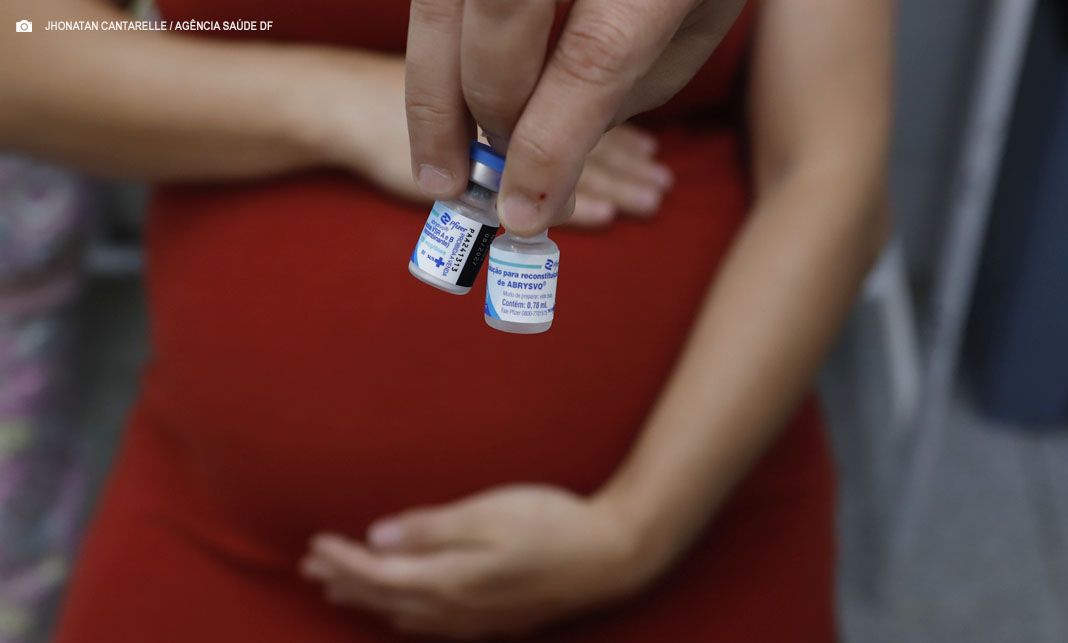 DF inicia vacinação de gestantes contra vírus causador da bronquiolite