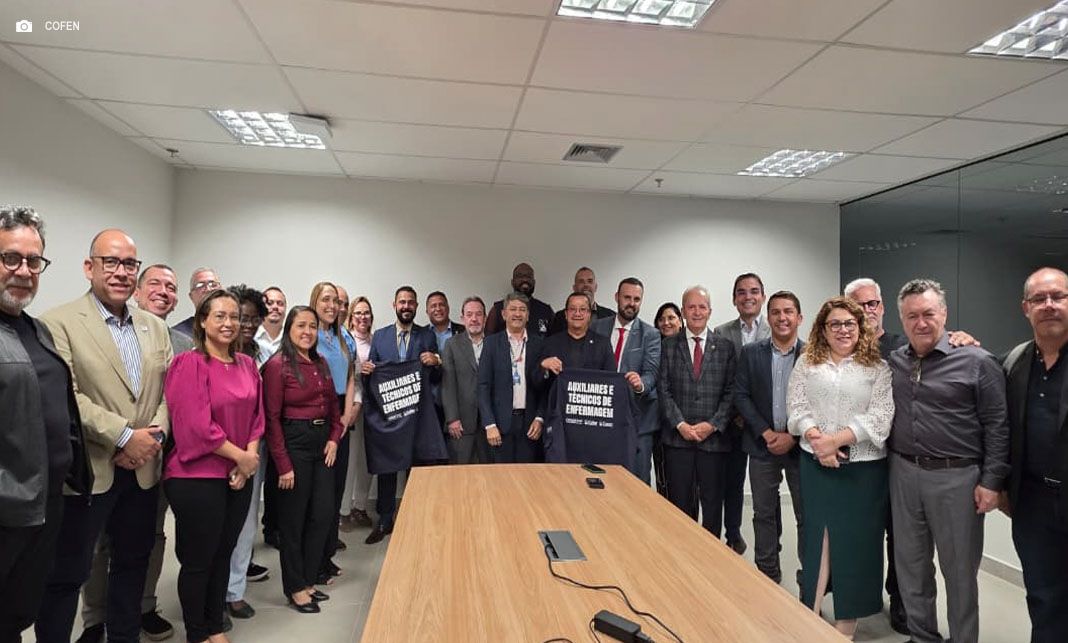 Cofen inaugura sala para Comissão Nacional de Técnicos e Auxiliares de Enfermagem