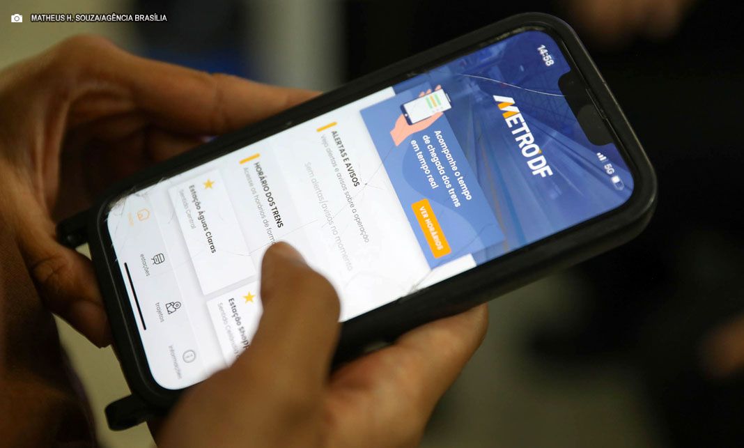 Aplicativo do Metrô-DF ganha canal de denúncias sobre segurança em tempo real