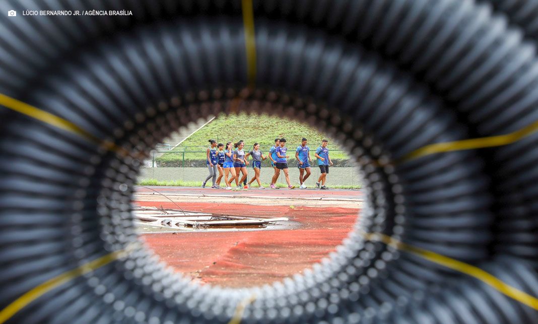 GDF avança na reforma do Estádio Augustinho Lima com novo sistema de drenagem