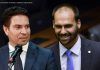 Câmara dos Deputados oficializa cassação de Eduardo Bolsonaro e Ramagem