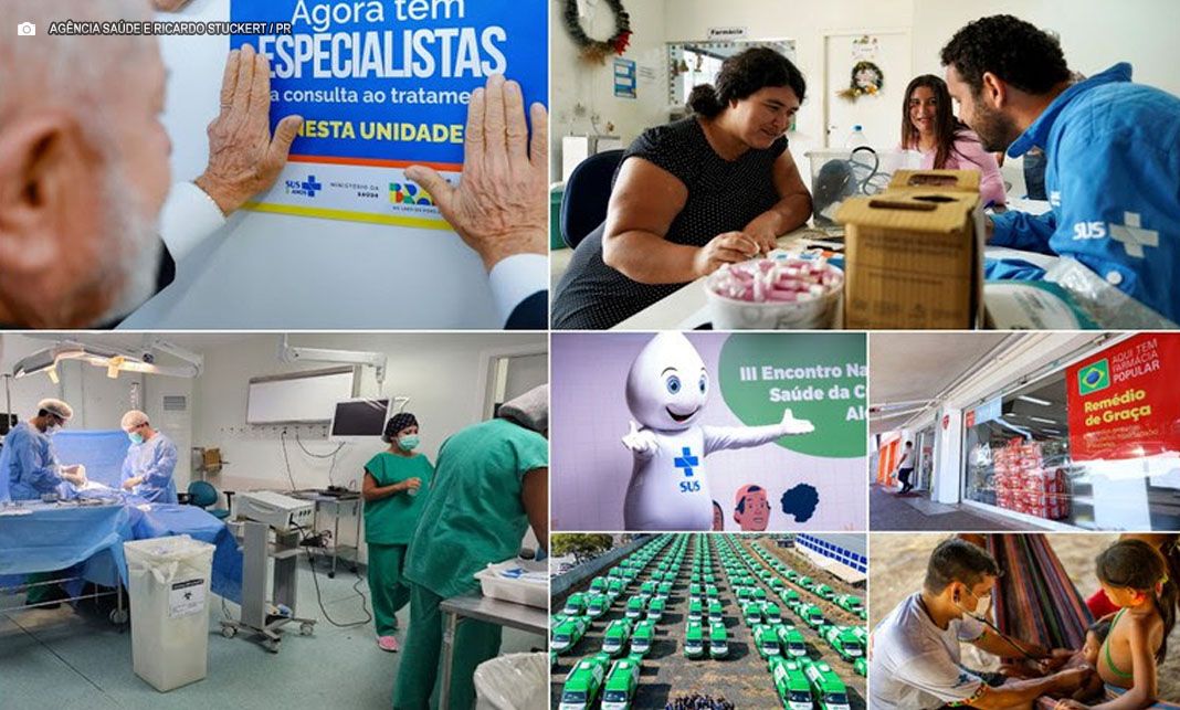 Governo federal amplia rede de atendimento do SUS e atinge metas de vacinação