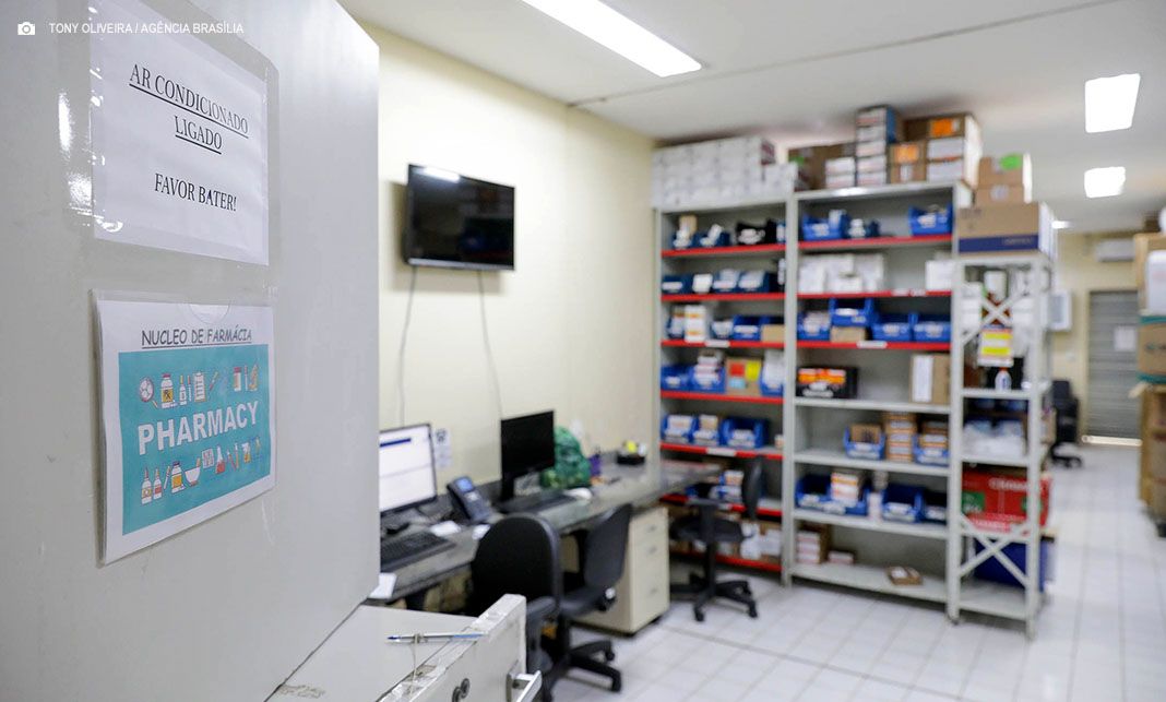 Reformas otimizam gestão e segurança na farmácia do Hospital Regional de Samambaia