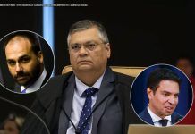 Flávio Dino veta repasse de emendas a Eduardo Bolsonaro e Alexandre Ramagem
