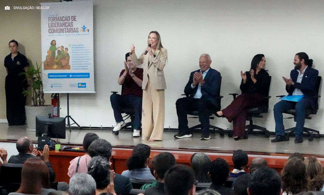 Curso de lideranças comunitárias reforça protagonismo social no DF