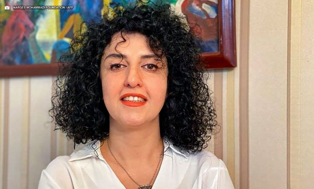 Narges Mohammadi, ativista iraniana ganhadora do nobel é presa de forma brutal em Teerã