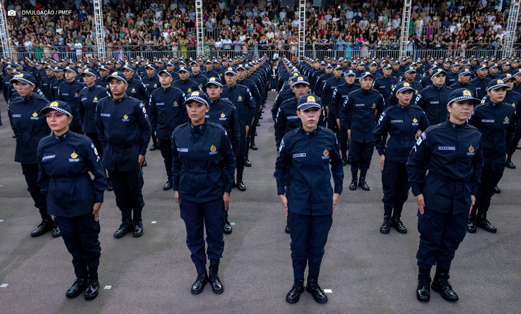 PMDF recebe 1.200 alunos para início do XII Curso de Formação de Praças