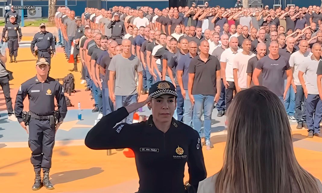 Polícia Militar recebe novos alunos oficiais de saúde para curso de habilitação