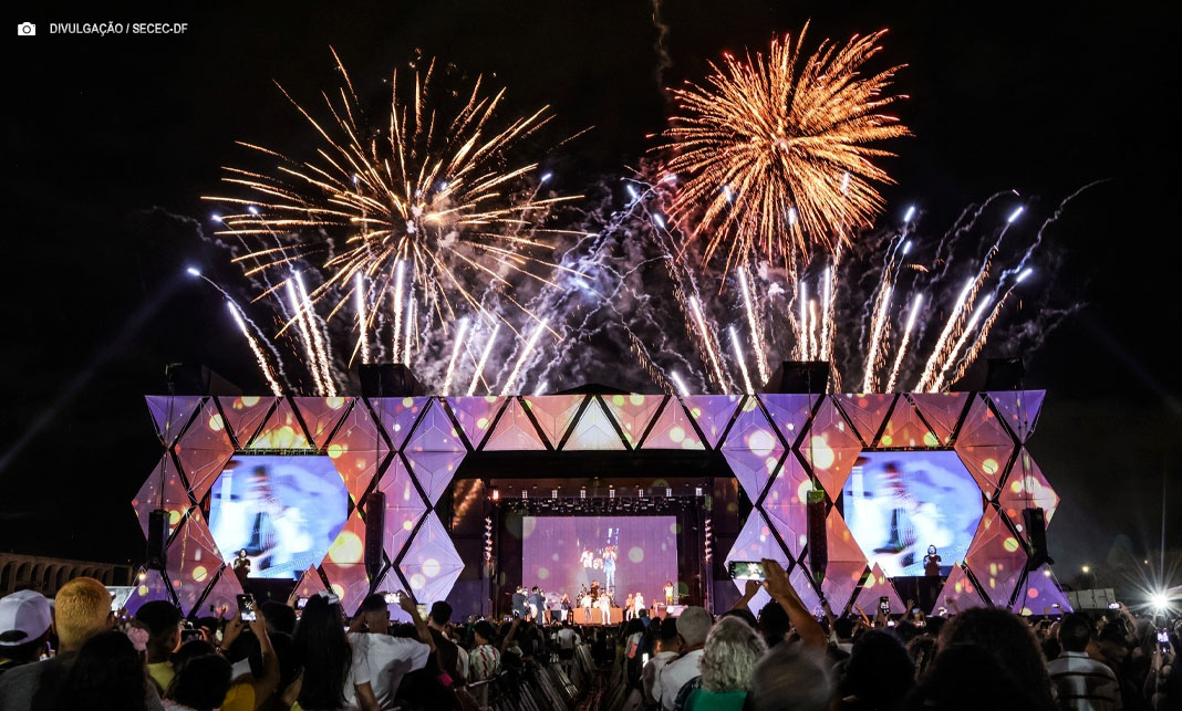Celebra DF 2026 reúne grandes nomes da música nacional no réveillon