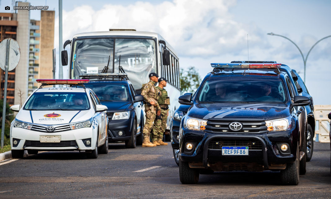 Roubos de veículos no Distrito Federal caem 14,6% em 2025