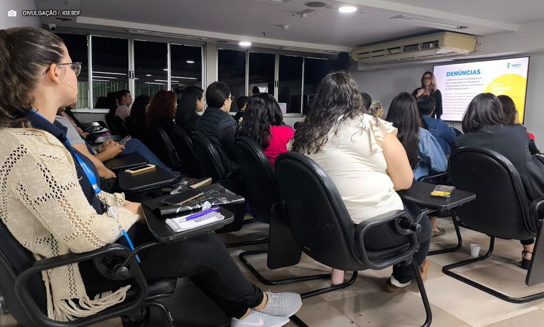 IGESDF capacita colaboradores para fortalecer registros de denúncias e segurança institucional