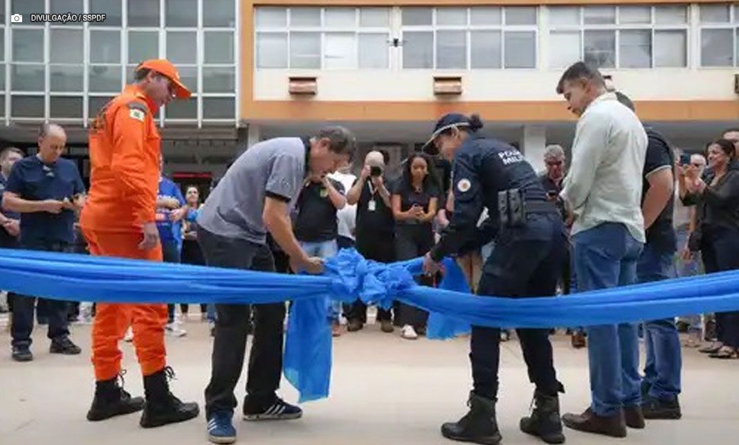 GDF inaugura unidade inédita que unifica forças de segurança no Setor Comercial Sul