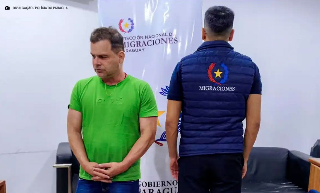 Polícia Federal recebe Silvinei Vasques na fronteira após tentativa de fuga