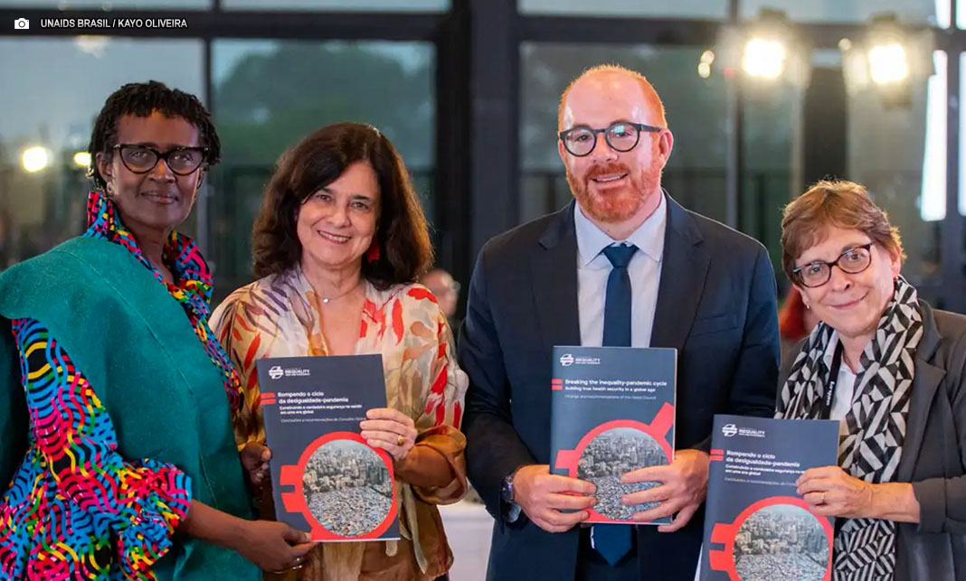 Relatório da Unaids aponta redução de desigualdades como chave para mitigar pandemias