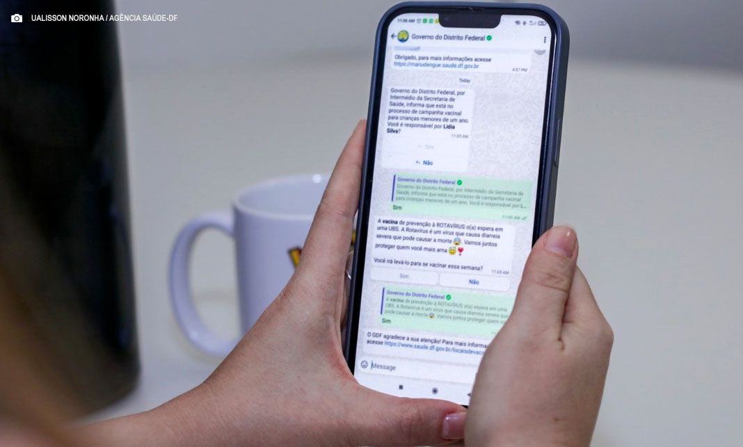 Vacinação em dia: GDF envia mensagens para reforçar imunização de crianças e adolescentes