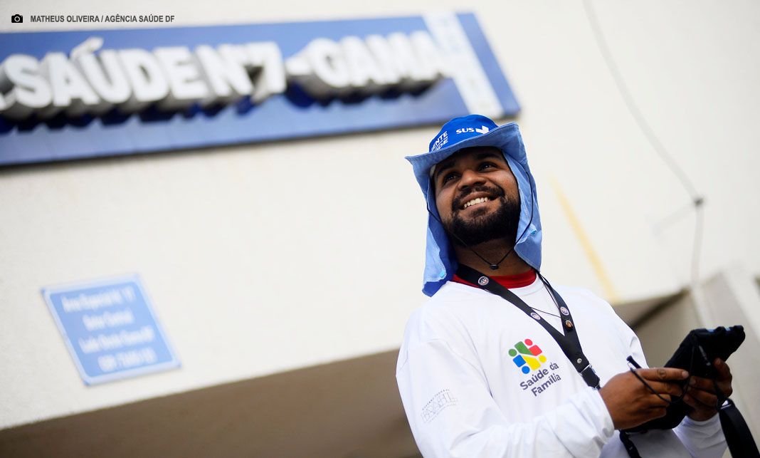 Agentes de saúde de Santa Maria e Gama recebem novos uniformes de identificação