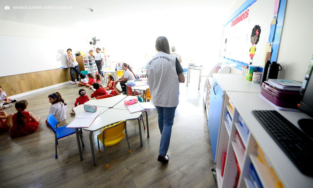 Volta às aulas: Vigilância Sanitária faz vistoria em 1,4 mil escolas particulares do DF