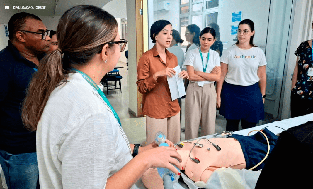 Capacitação reforça preparo de equipes e amplia a segurança no atendimento pediátrico do hospital de Santa Maria