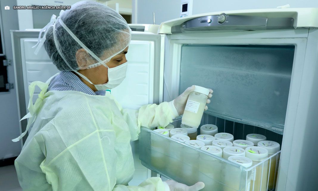 Coleta de leite humano no DF fica abaixo da meta em 2025