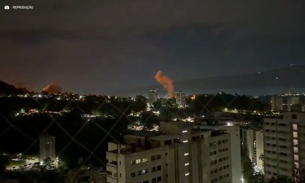 EUA lançam ataque militar contra a Venezuela e capturam Nicolás Maduro