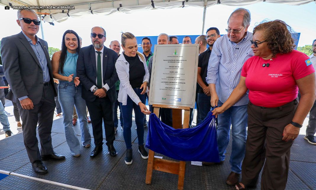 Riacho Fundo II ganha primeiro papa-entulho com investimento de R$ 465 mil