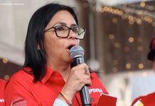 Delcy Rodríguez apresenta proposta de anistia geral na Venezuela