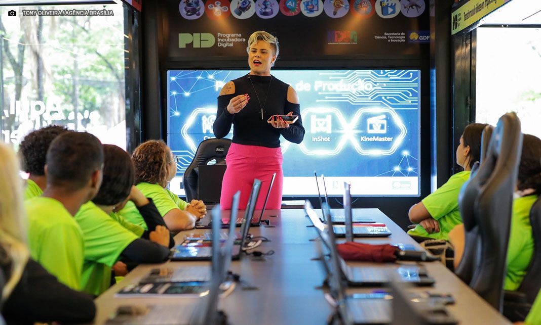Programa Incubadora Digital oferece cursos de tecnologia em Planaltina