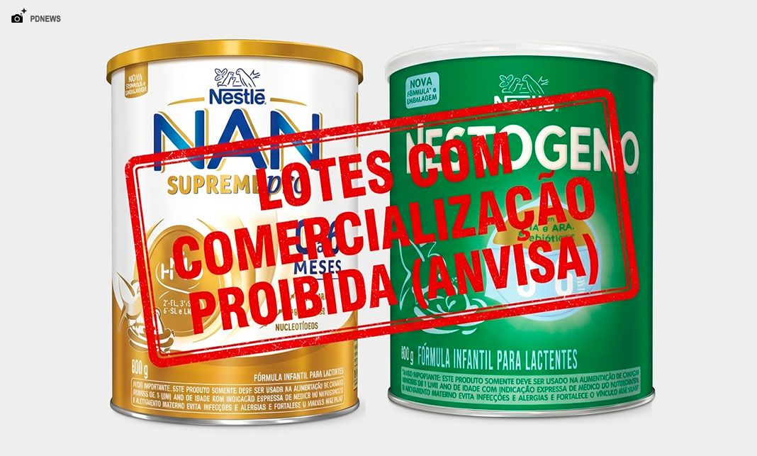 Anvisa proíbe venda de fórmulas infantis por risco de contaminação