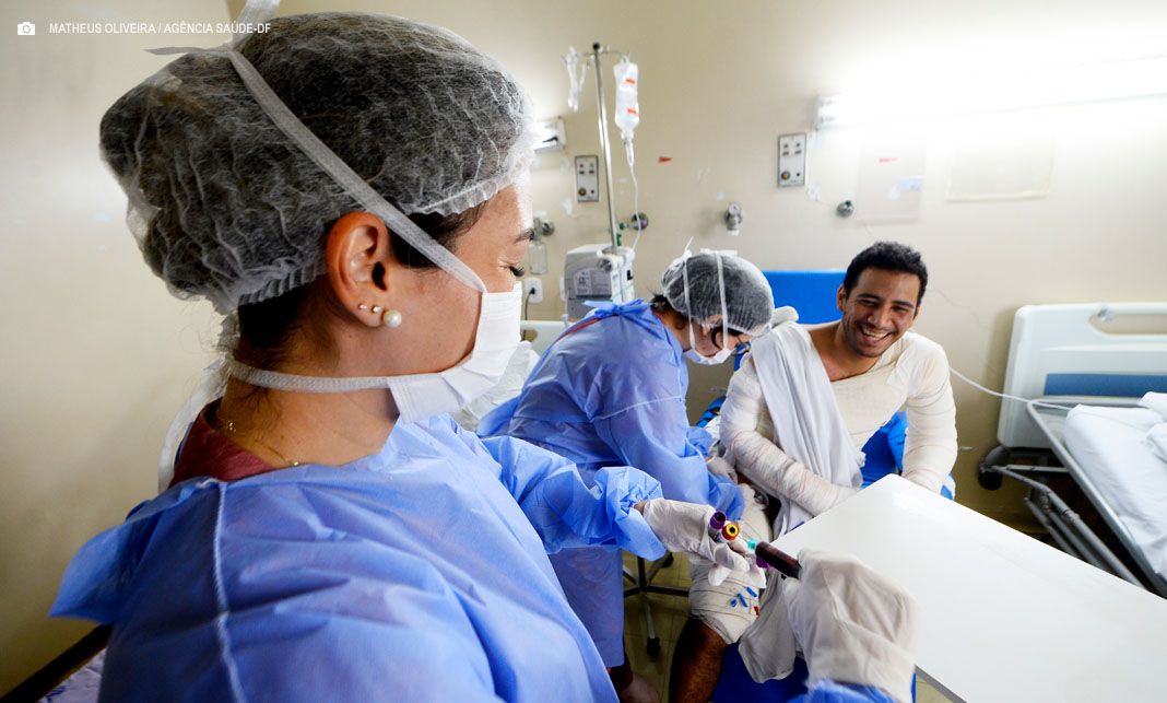 Referência em atendimento de queimados, HRAN atende pacientes vítimas de raio em evento do Nikolas Ferreira