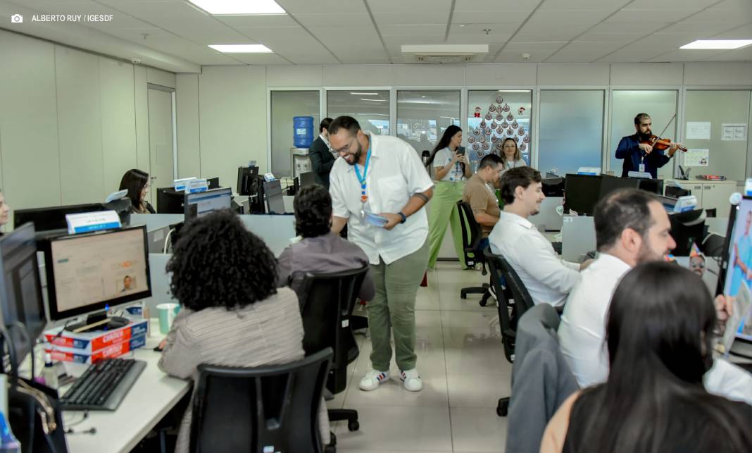 Janeiro Branco mobiliza IGESDF em ações de cuidado emocional para colaboradores