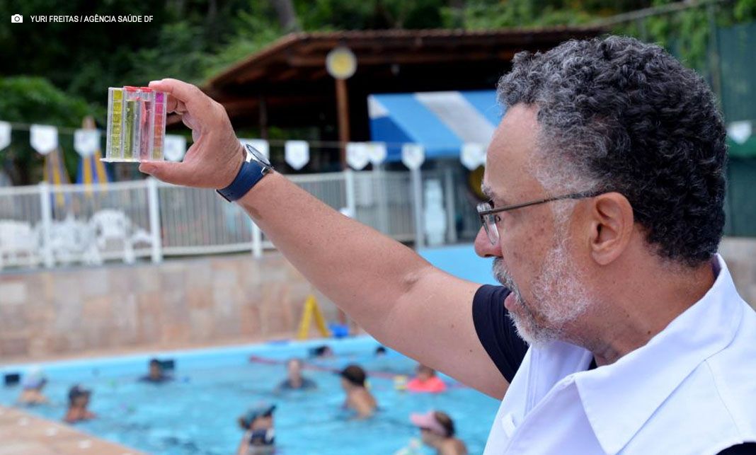 Vigilância Sanitária adverte sobre cuidados com limpeza e manutenção de piscinas
