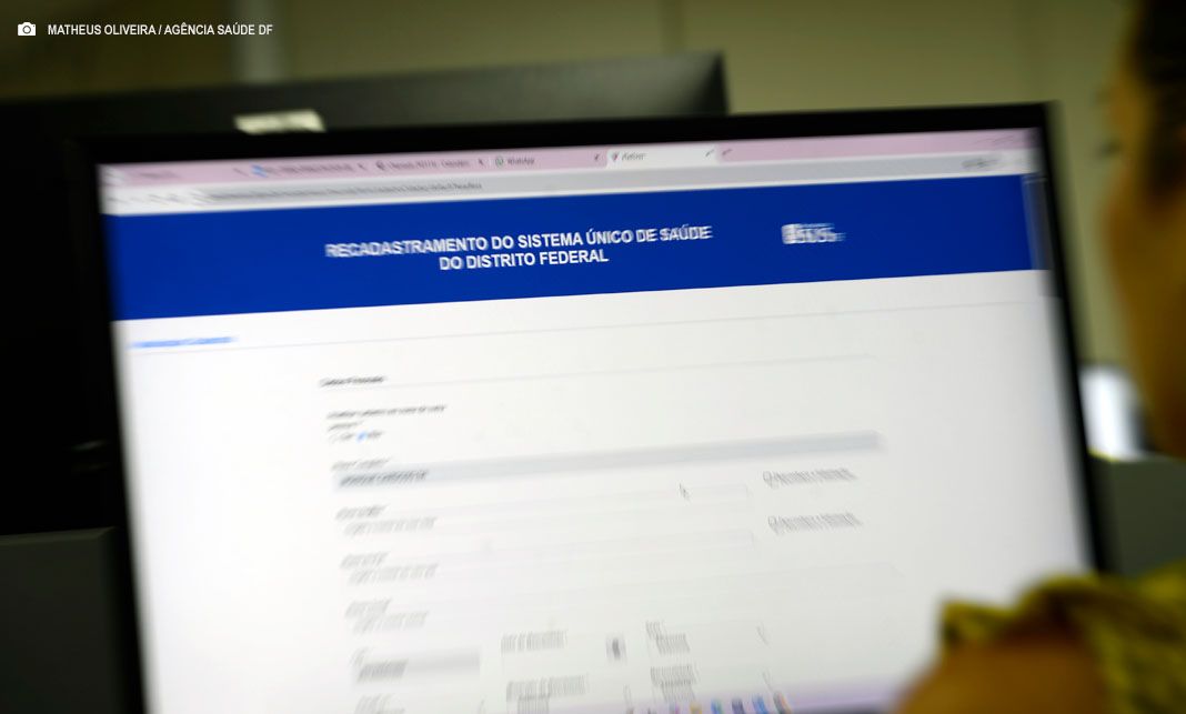 Saúde do DF convoca usuários para atualizar dados cadastrais