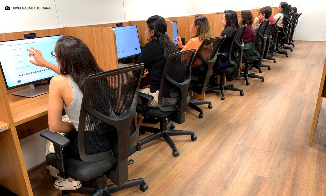 Nova CNH: mais de 3 mil exames teóricos foram realizados no Distrito Federal