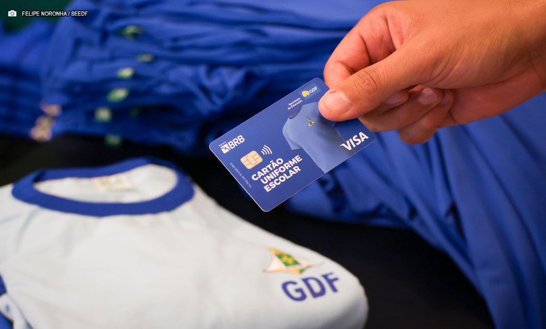 Nova logística do Cartão Uniforme Escolar amplia retirada para agências do BRB
