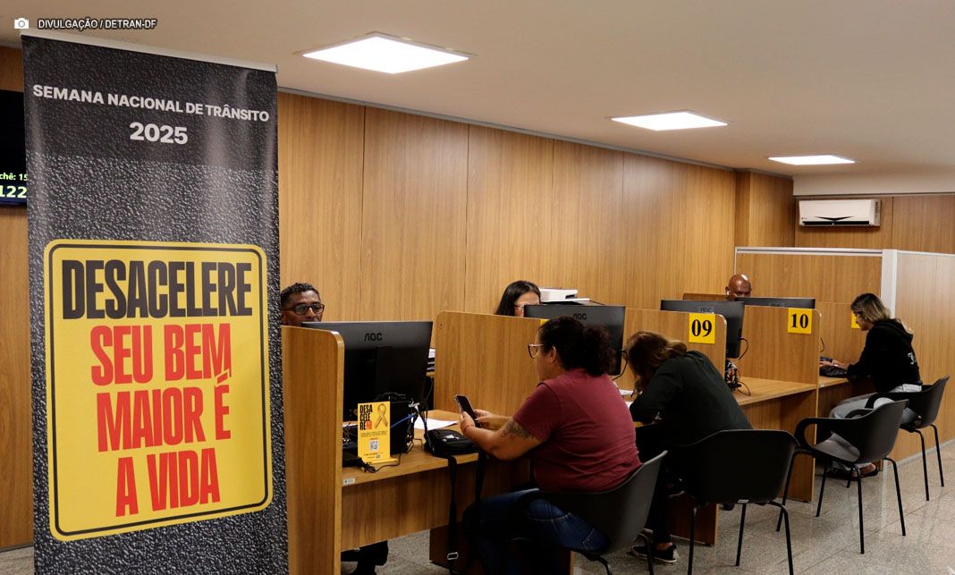 Detran-DF passa a atender público em novo horário a partir de março