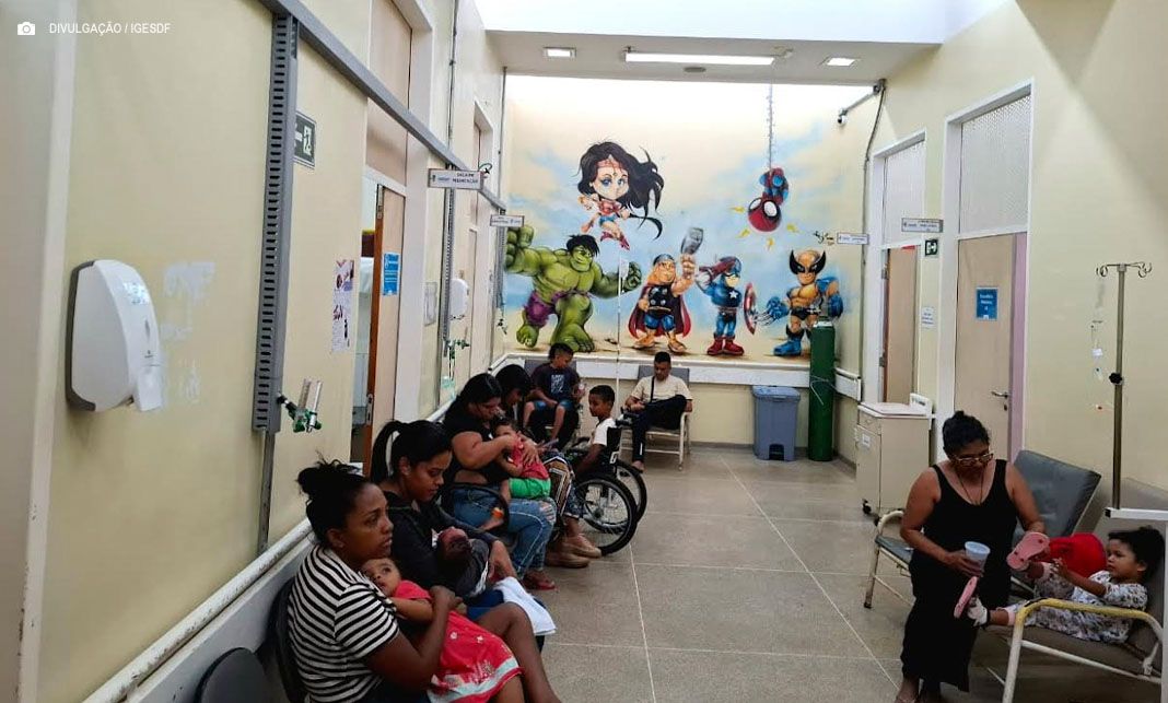 IGESDF reforça equipes e estrutura para enfrentar aumento de doenças respiratórias infantis