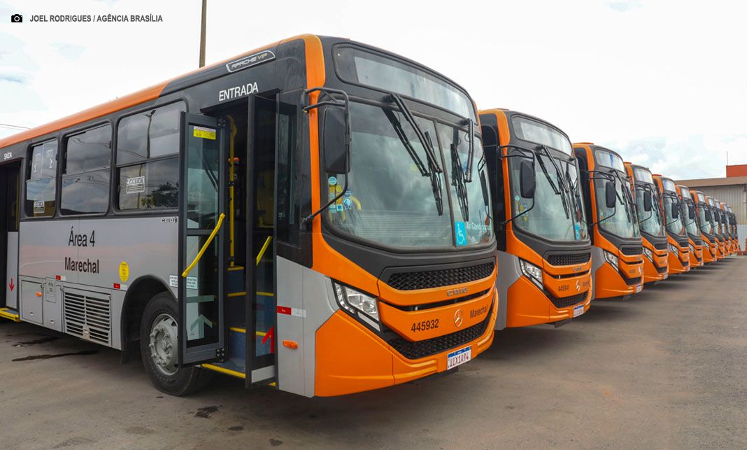 Ceilândia, Taguanga, Guará… GDF renova frota de ônibus com abrangência de seis RAs