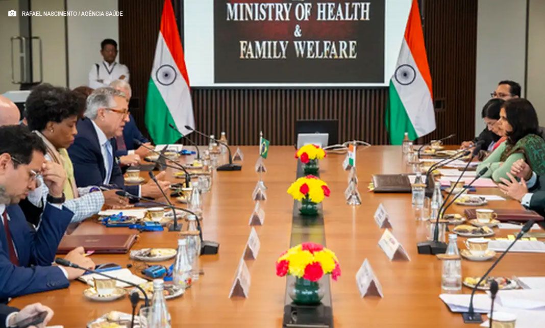Brasil busca parceria com Índia para produção de medicamentos e vacinas