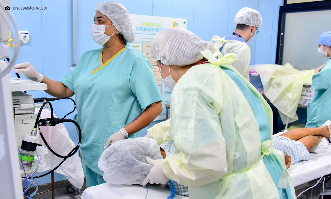 IGESDF realiza contratação para reforçar cirurgias cardíacas no Hospital de Base