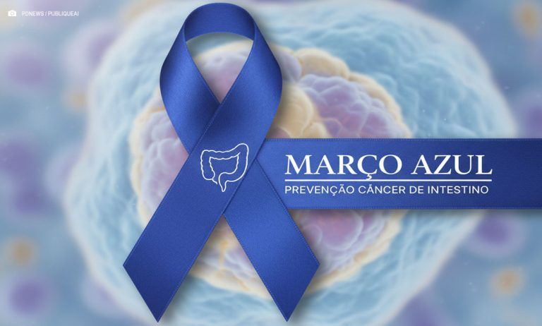 Março Azul alerta para o câncer de intestino e reforça a importância da prevenção