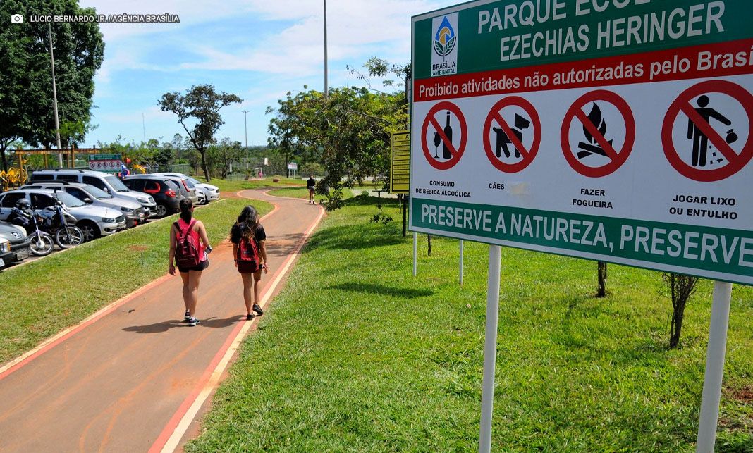 Com investimento de R$ 1,4 milhão, GDF inicia obras no Parque Ecológico Ezechias Heringer, no Guará