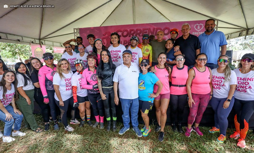 Governador Ibaneis Rocha participa de evento de conscientização contra a violência de gênero