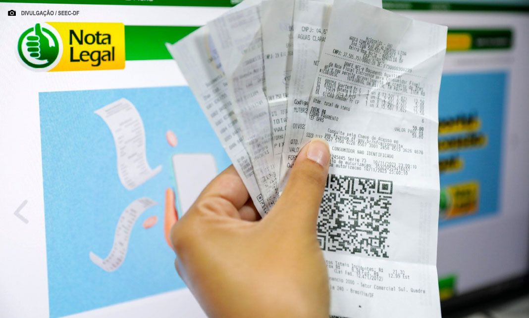 1,65 milhões de contribuintes são habilitados ao sorteio do dia 20 de maio do Nota Legal no DF