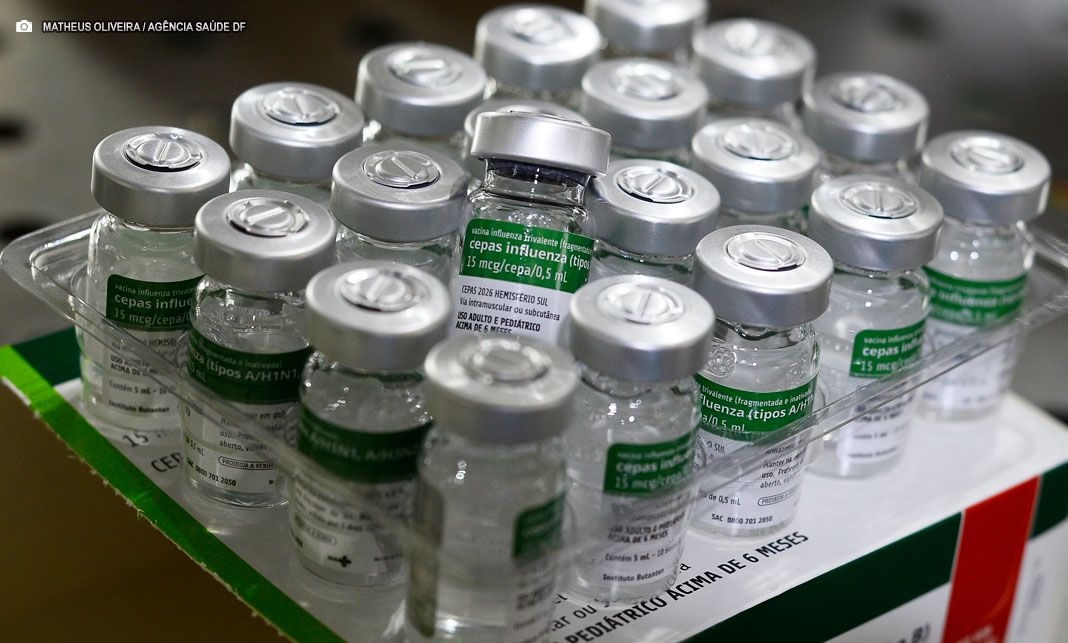 Campanha de vacinação contra gripe começa no DF nesta quarta-feira (25)
